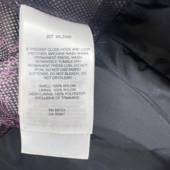 COLUMBIA Womens L Waterproof Jacket Berry Purple Lightweight Full Zip Hooded - Picture 7 of 14